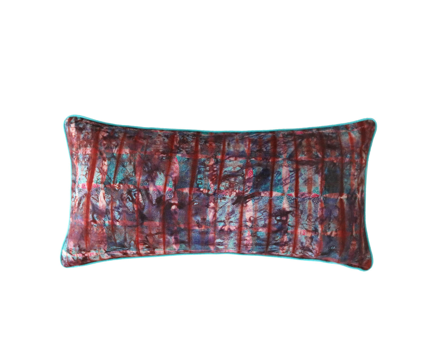 Purple Horizon Lumbar Cushion