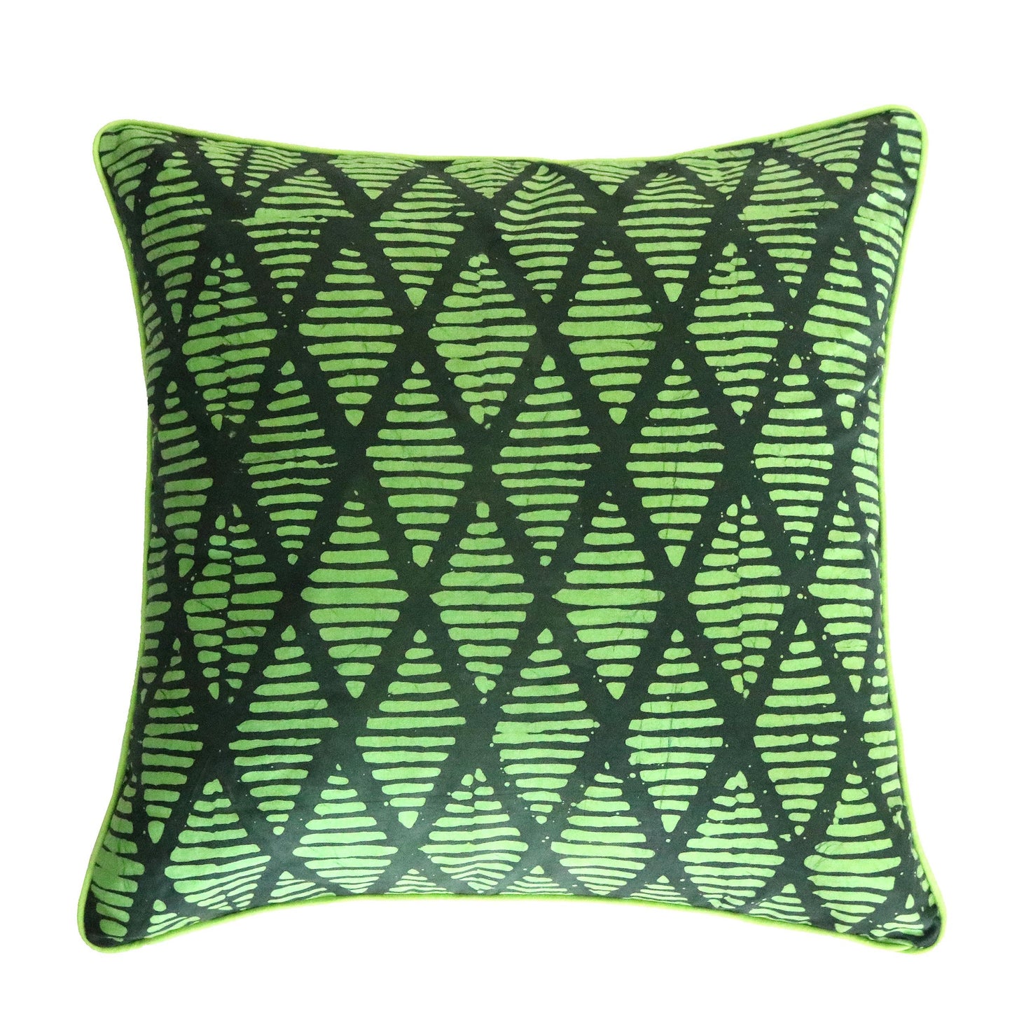 Diamond Green Cushion - Osime Home